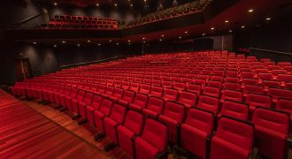De theatermagie van het voordoek